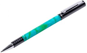 Подарочная шариковая ручка Fantasy синяя, 0.7 мм, бирюзовый корпус акрил CPs_70502