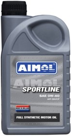 Моторное масло Sportline синтетическое, 0w-40, 1 л 8717662392443