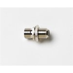 6802, RF Adapters - In Series F (F/F) BULKHEAD RECEPTACLE