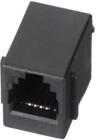 GDCX-PA-44, Modular Connectors / Ethernet Connectors M/JK PRPEND 4P4C P/STPS BLK