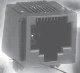 GDX-A-88, Modular Connectors / Ethernet Connectors 8P 8C R/A BLACK