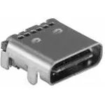 KUSBX-SMT-CS2-BTR, USB Connectors TOP MNT USB 3.1 C 2R BLK INSL GLD FLASH