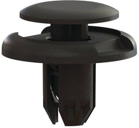 1301303, Screws & Fasteners Snap Rivet, Black, .315 in Hole, .098 in - .197 inThickness