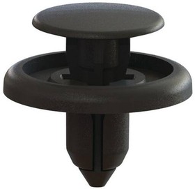 1301305, Screws & Fasteners Snap Rivet, Black, .276 in Hole, .059 in - .098 inThickness