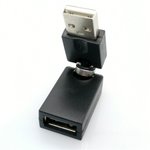 Поворотный 360 переходник USB 2.0