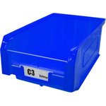Ящик пластиковый 9,4л синий C3-B