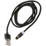 Дата-Кабель USAMS-SJ292 USB - Lightning, Магнитный кабель, черный (SJ292USB01)