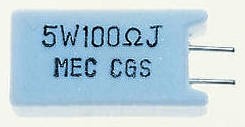 Фото 1/3 150Ω Wire Wound Resistor 5W ±5% SQMW5150RJ
