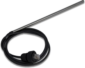 Фото 1/2 455-00036, Temperature Rounded Insertion Temperature Probe, 213mm Length, 6mm Diameter, 125 °C Max