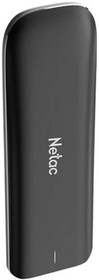 Фото 1/10 Накопитель SSD Netac USB-C 1Tb NT01ZX-001T-32BK ZX 1.8" черный