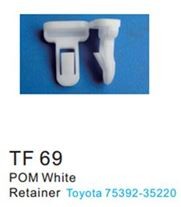 TF69TOYOTA, Клипса для крепления внутренней обшивки а/м Тойота пластиковая (100шт/уп.)