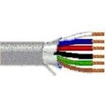 5504FE 008U1000, Multi-Conductor Cables 22AWG 6C SHIELD 1000ft BOX GRAY