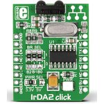 IrDA2 click MCP2120, TFDU4101 Development Kit for MikroBUS MIKROE-1195