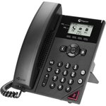 2200-48810-114, Телефон IP VVX 150 (2 линии, 2 порта Ethernet 10/100, PoE only ...