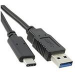 105-1032-BL-00200, Cable Assembly 2m USB 3.1 Type C to USB 3.1 Type A 24 to 9 ...