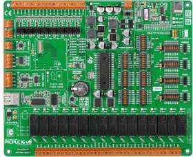 MIKROE-465, Development Kit, PICPLC16 v6, PIC18F4520-I/P, Supports 8-bit PIC18/16F/L MCU in DIP-40 Packaging
