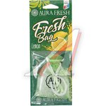 23048, Ароматизатор подвесной гранулы (lemon) 20г Fresh Bag AURA FRESH
