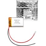 LP402535, Battery lithium polymer (Li-Pol) 320mAh 3.7V, with protection