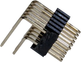 L-KLS1-207D-12-R, вилка штыревая 2х6 угл.