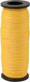 Фото 1/2 04712, Шнур разметочный капроновый 1,5 мм х 50 м, желтый