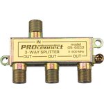 05-6032, Делитель ТВх3 под F-разъем, 5-900МГц