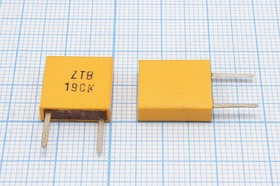 Керамические резонаторы 190кГц с двумя выводами; №пкер 190 \C13x4x14P2\\3000\ \ZTB190K\2P-1