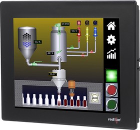 Фото 1/3 CR30001000000420, CR3000 Series TFT Touch Screen HMI - 10.4 in, TFT Display