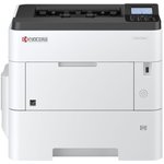 Принтер лазерный Kyocera P3260dn + картридж, черно-белая печать, A4, цвет белый