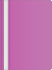Фото 1/5 Папка-скоросшиватель Buro -PSE20BU/VIO A4 прозрач.верх.лист пластик фиолетовый 0.11/0.13