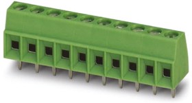 Фото 1/4 1751329, MKDS 1/10-3.5 Series PCB Terminal Block, 10-Contact, 3.5mm Pitch, Through Hole Mount, 1-Row, Screw