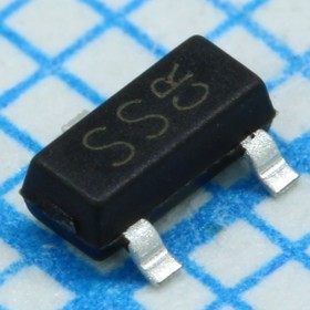 BSS138, Транзистор полевой MOSFET N-канальный 60В 1.14Вт