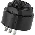 CPI-4233-92T, 42.5 mm, 12 Vdc, 92 dB, Through Hole, Driving Circuit, Fast Pulse Piezo Audio Indicator Buzzer