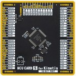 MIKROE-3930, Add-On Board, MikroE MCU Card 5, Kinetis MKV42F64VLH16 MCU ...