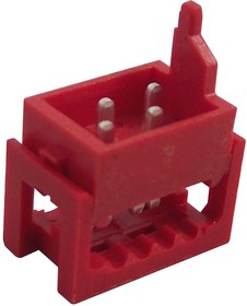 Фото 1/2 690157002072, Headers & Wire Housings WR-MM 2.54mm IDC 20Pin Male Red