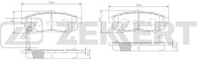 bs-3040, Колодки торм. диск. задн. Mazda MPV II 02-
