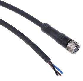 Фото 1/4 XZCP0566L10, Straight Female 3 way M8 to Unterminated Sensor Actuator Cable, 10m