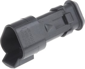 Фото 1/2 DT043P-CE09, DT Connector Housing for use with Automotive Connectors