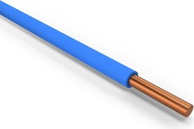 Провод ПуВнг(А)-LS 1x1,0 ГОСТ синий (100 метров) i-KPP-PUVNG-LS- 110-100-BLUE