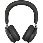 Беспроводная гарнитура Jabra Evolve 2 75, Link380a MS Stereo Stand Black