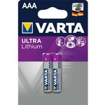 06103301402, Батарейка Varta Ultra Lithium (AAA, 2 шт.)