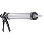 Пистолет для герметика закрытый алюминиевый корпус, 600мл (490x200x80) ...