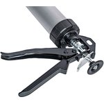 Пистолет для герметика закрытый алюминиевый корпус, 600мл (490x200x80) ...