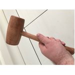 Киянка деревянная, 70 г, деревянная рукоятка 02A057