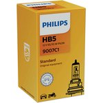 9007C1, Лампа автомобильная HB5 12V- 65/55W (PX29t) (Philips)