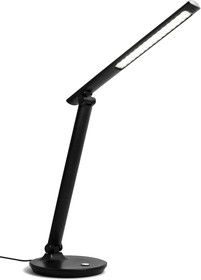 Фото 1/7 12-37 Светодиодная настольная лампа с USB адаптером, 6Вт, цвет корпуса черный, 3 уровня яркости: ХБ