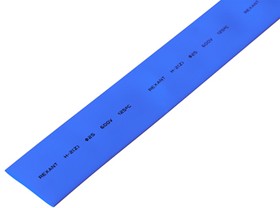 Фото 1/4 22-5006, Трубка термоусаживаемая ТУТ нг 25,0/12,5мм, синяя, упаковка 10 шт. по 1м