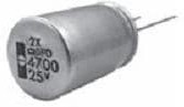 EGPD630ELL112MK40H, Aluminum Electrolytic Capacitors - Radial Leaded 63V 1100uF 20% Tol.