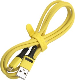 Фото 1/4 Дата-Кабель USAMS US-SJ435 U52 USB - Micro (1 м), желтый (SJ435USB03)