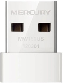 Фото 1/10 Mercusys MW150US N150 Nano Wi-Fi USB-адаптер