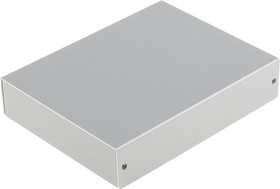 Фото 1/3 MB11-3-14, MB Series Silver Aluminium Enclosure, Silver Lid, 140 x 110 x 30mm